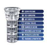 Rize - Luz - Glow in the Dark Self-Lubricating Stroker