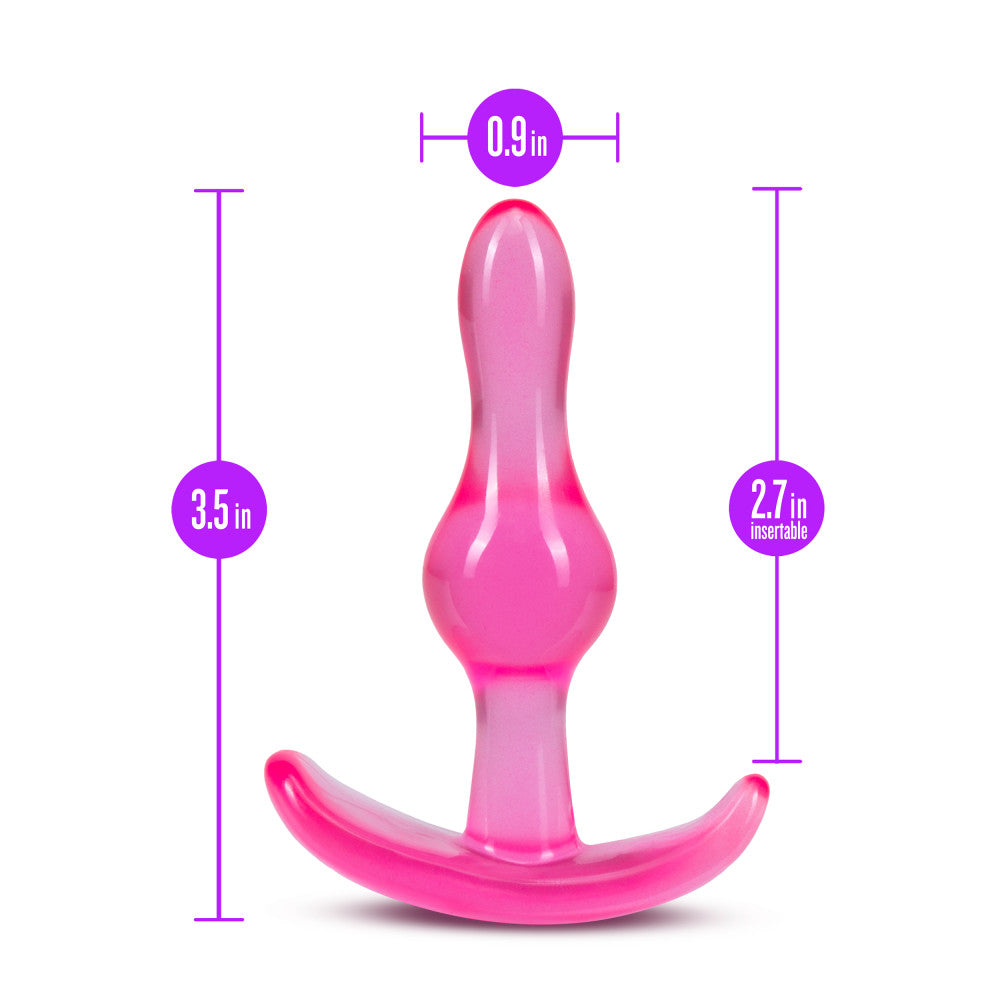B Yours - Curvy Anal Plug - Pink