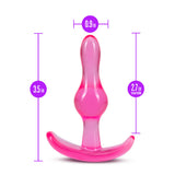 B Yours - Curvy Anal Plug - Pink