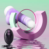 Neo Elite - Encore - 8 in Vibrating Dildo - Purple