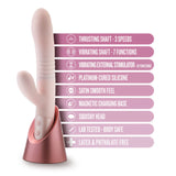 Fraya 9.5 Inch G Spot Clitoral Dual Stimulation