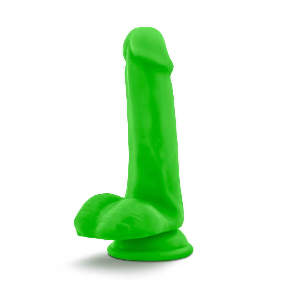 Neo - 6 in Dual Density Dildo with Balls
