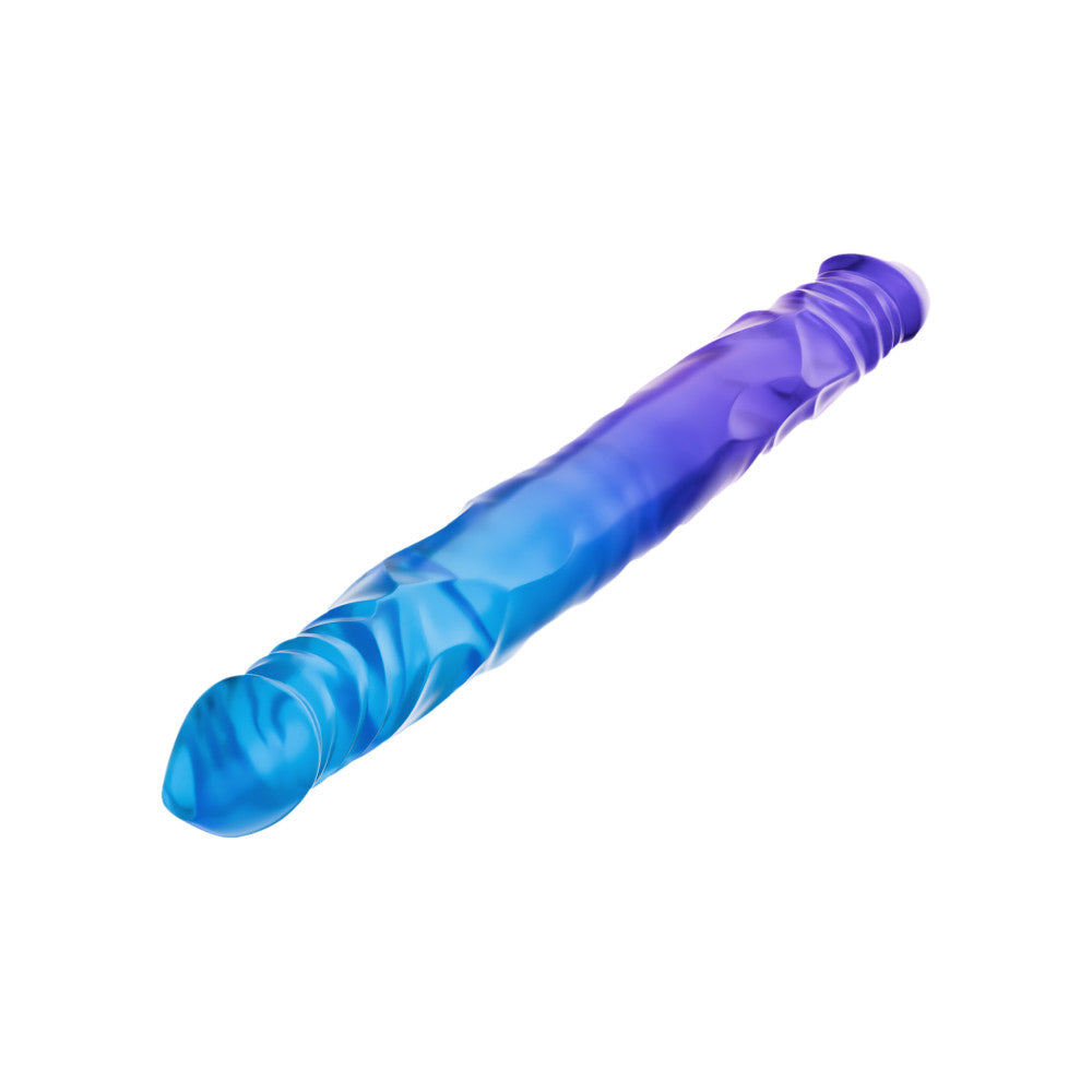 B Yours Sugar Stud Double Dildo 13.75in - Blue