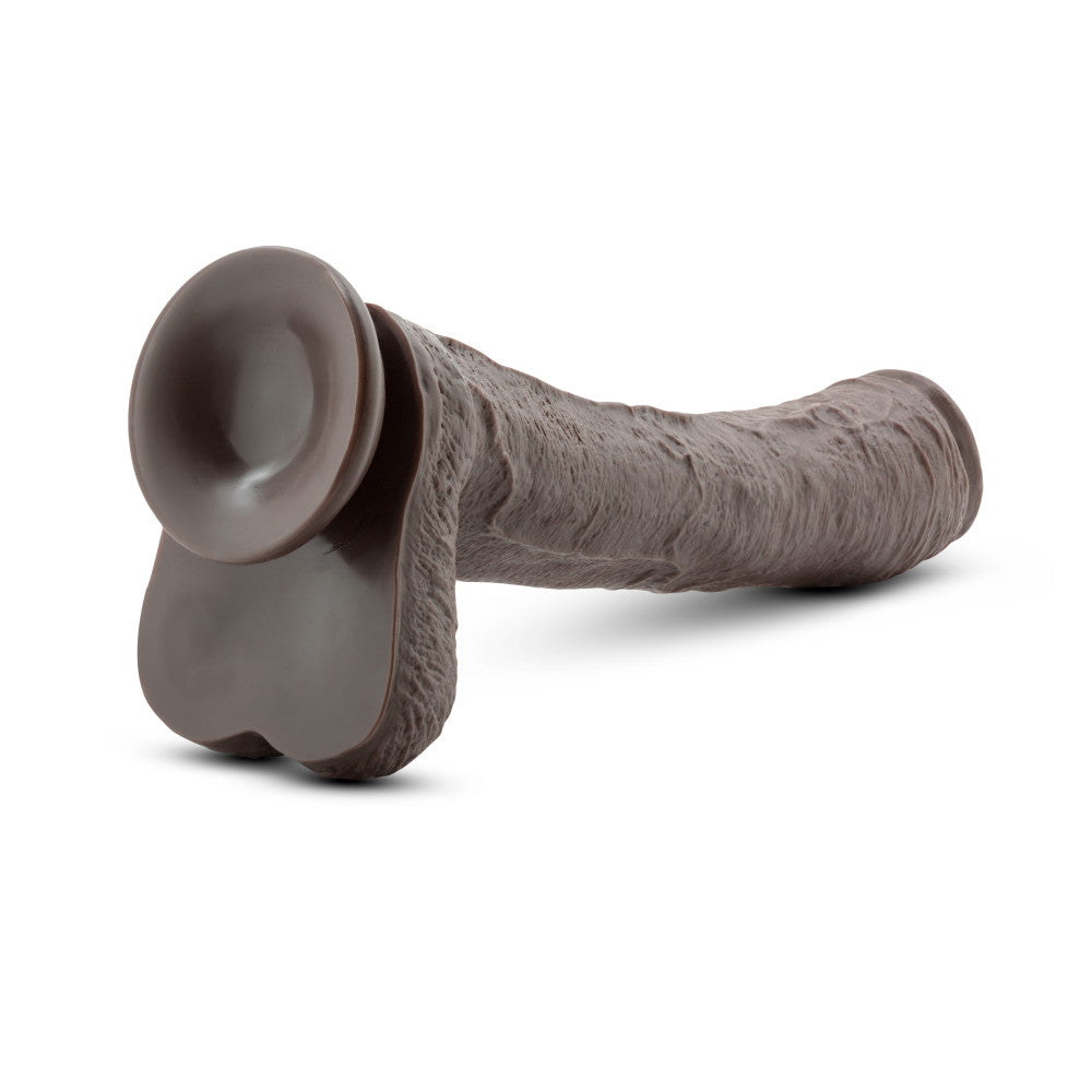 Dr. Skin - Mr. Ed 13in Dildo with Suction Cup - Chocolate