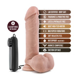 Loverboy - The Goalie 8 in - Vibrating Realistic Dildo - Vanilla