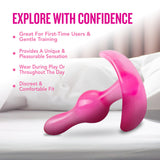 B Yours - Curvy Anal Plug - Pink