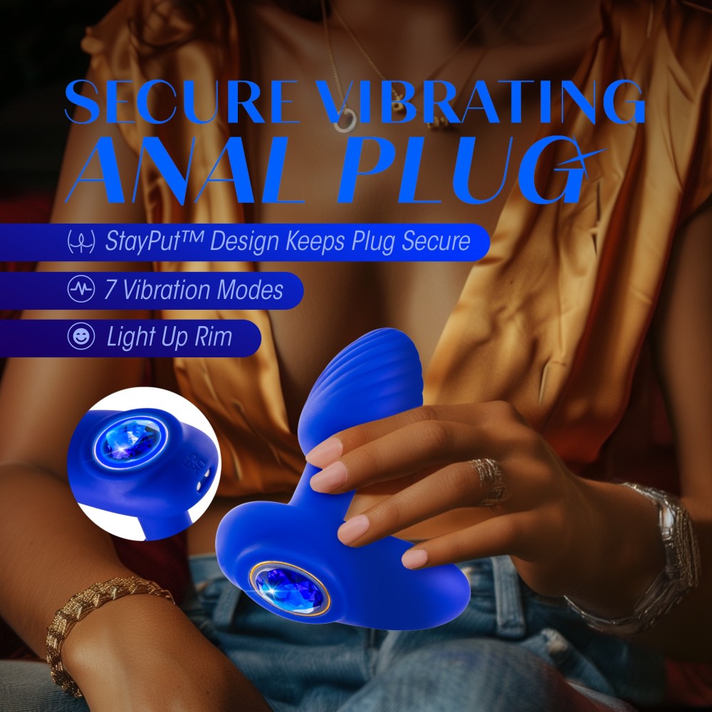 Oh My Gem Mystery Rechargeable Silicone Anal Plug