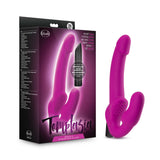 Temptasia - Estella - Strapless Silicone Dong - Pink