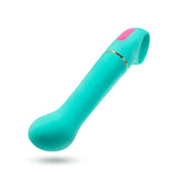 Aria Flirty AF G-Spot Teal 6.5-Inch Loop Handle Vibrator