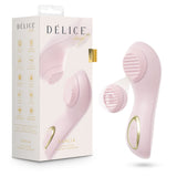 Delice Dahlia Rechargeable Silicone Stimulating Personal Massager - Pink