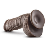 Dr. Skin - Mr. D 8.5in Dildo with Suction Cup - Chocolate