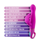 Aria Naughty AF G-Spot Plum 7.25-Inch Vibrator