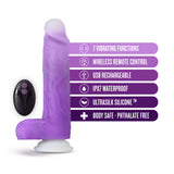 Neo Elite - Encore - 8 in Vibrating Dildo - Purple