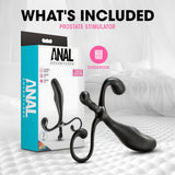 Anal Adventures - Prostate Stimulator - Black