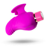 Aria Erotic AF Curved Plum 3.25-Inch Vibrating Rechargeable Mini Vibrator