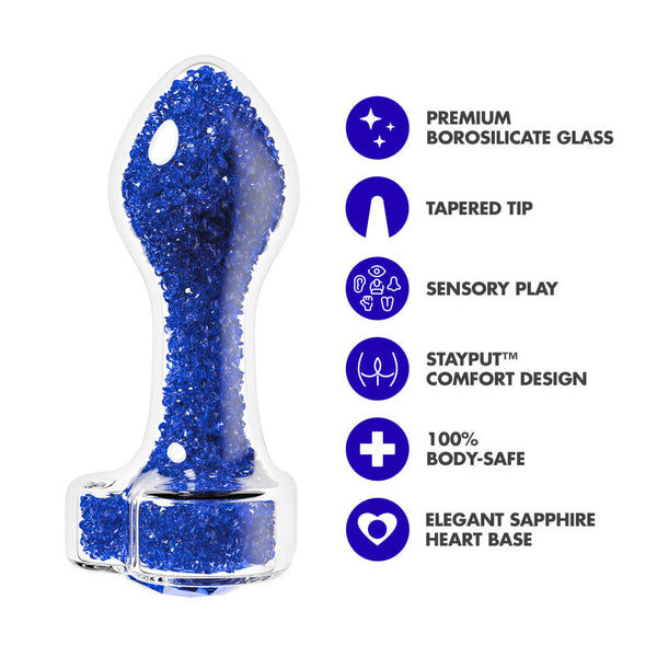 Oh My Gem Prestige Glass Anal Plug