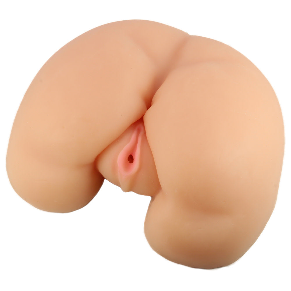 X5 Men - Vibrating Realistic Ass - Beige