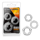 Stay Hard - Beaded Cock Rings