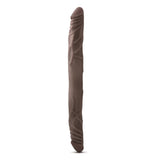 Dr. Skin - 14in Double Dildo - Chocolate
