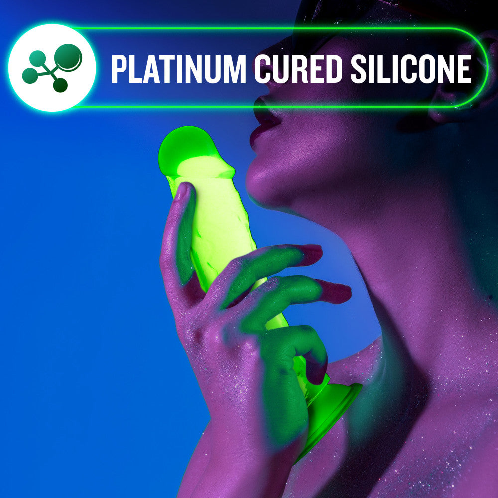 Neo Elite - Glow in the Dark - Viper - 7in Dual Density Dong - Neon Green