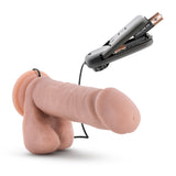 Loverboy - The Goalie 8 in - Vibrating Realistic Dildo - Vanilla