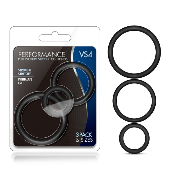 Performance - VS4 C-Rings - Black