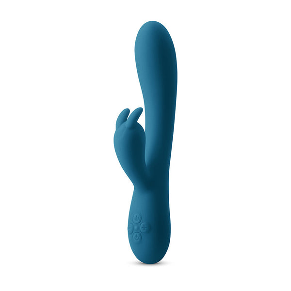 Inya Love Bunny Rechargeable Silicone Rabbit Vibrator - Purple