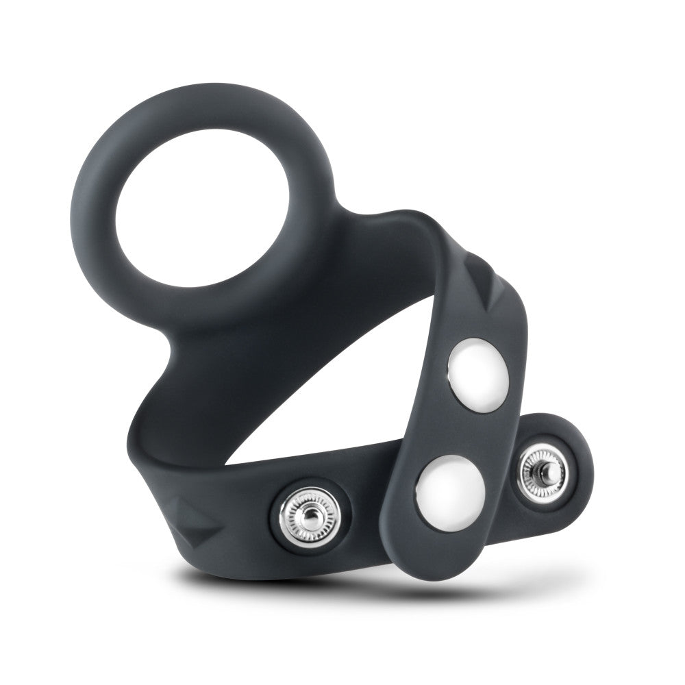 Performance - VS6 - Silicone Cock & Ball Strap - Black