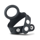 Performance - VS6 - Silicone Cock & Ball Strap - Black