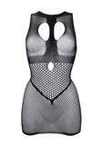 Duo Net Open Cup Mini Dress