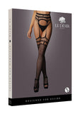 Garterbelt Stockings With Open Design