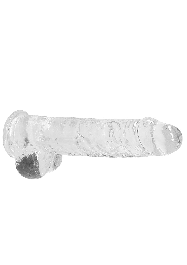 REALROCK Crystal 9 in Realistic Dong with Balls