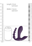 Vive Kata - Pulse Wave & Vibrating Double Penetration Vibrator - Purple