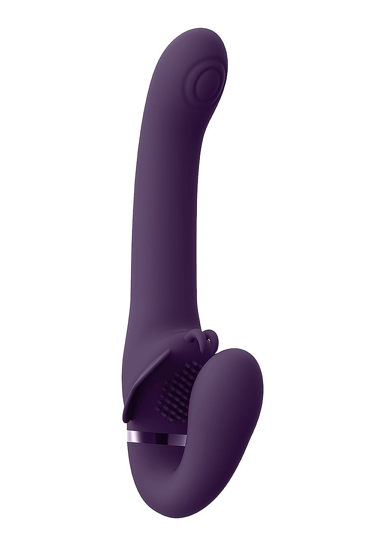 Vive Satu - Pulse-Wave & Vibrating Strapless Strap-on