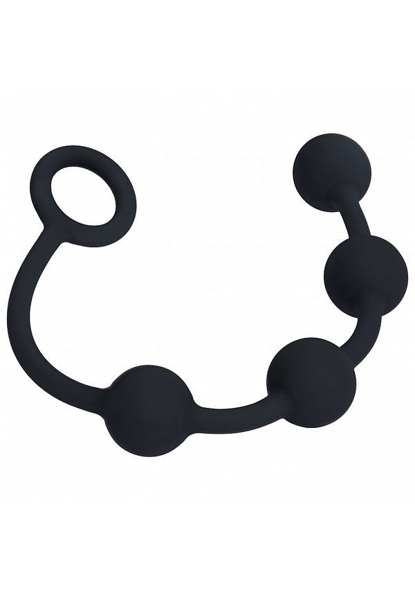 LEVELZ - Round Silicone Anal Balls - S - 20mm - Black