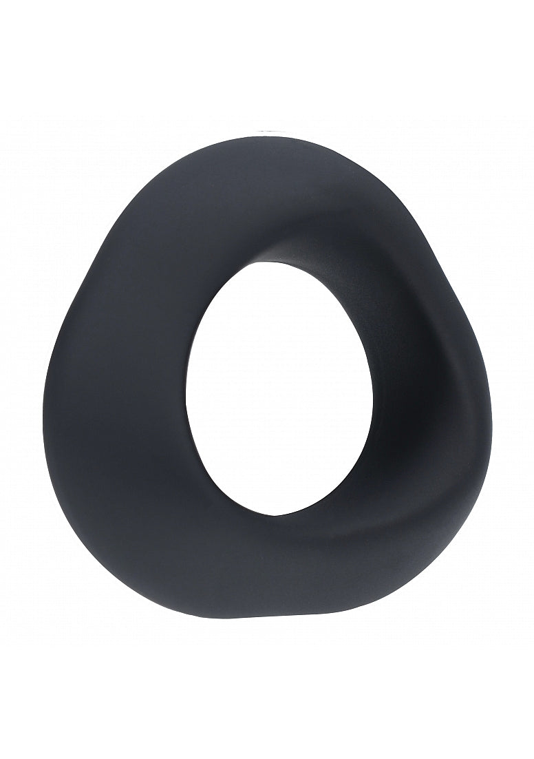 LEVELZ - Ergo Liquid Silicone Cock Ring - Black