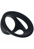 LEVELZ - Set of 4 Silicone Cock & Ball Rings - Black