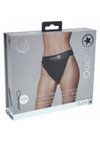 Vibrating Strap-on Panty Harness with Open Back
