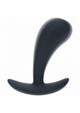 LEVELZ - Vibrating Silicone Prostate Stimulator Anal Plug - Medium - Black