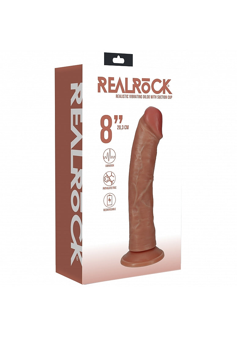 8 " Vibrating Cock - Regular Curved