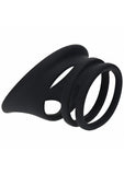 LEVELZ - Set of 4 Silicone Cock & Ball Rings - Black