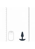 LEVELZ - Classic Vibrating Silicone Anal Plug - Small - Black