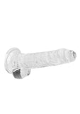 REALROCK Crystal 7 in Realistic Dong with Balls