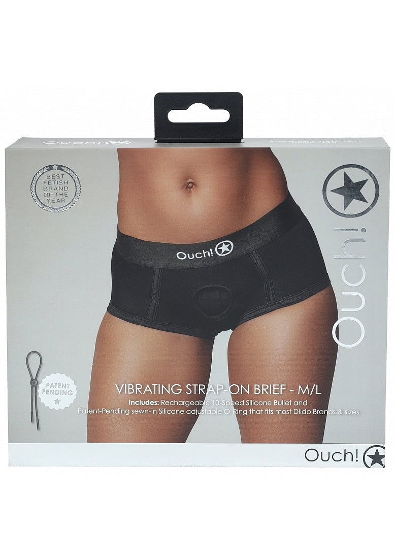 Vibrating Strap-on Brief