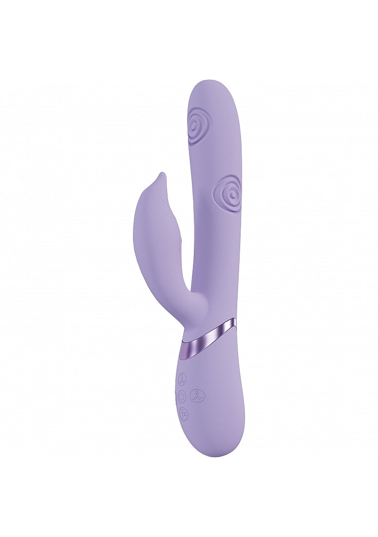 VIVE - Pallina - Rechargeable Triple Motor - G-Spot VIbrating and Tapping Beads Clit Stimulator