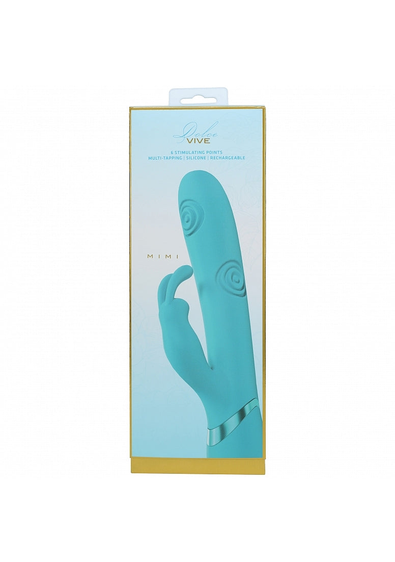VIVE - Mimi - Rechargeable Triple Motor - G-Spot Vibrating and Tapping Rabbit
