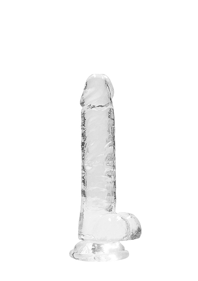 REALROCK Crystal 7 in Realistic Dong with Balls