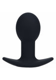 LEVELZ - Single Bulb Vibrating Silicone Anal Plug - Black