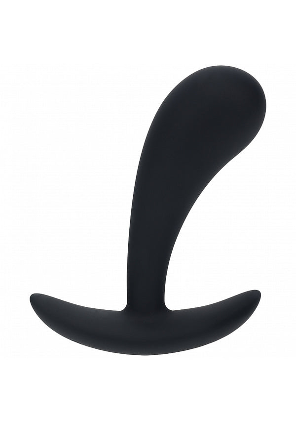 LEVELZ - Vibrating Silicone Prostate Stimulator Anal Plug - Medium - Black