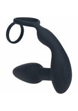LEVELZ - Dual Vibrating Remote Control & Rotating Beads Silicone Prostate Stimulator with Cock & Bal